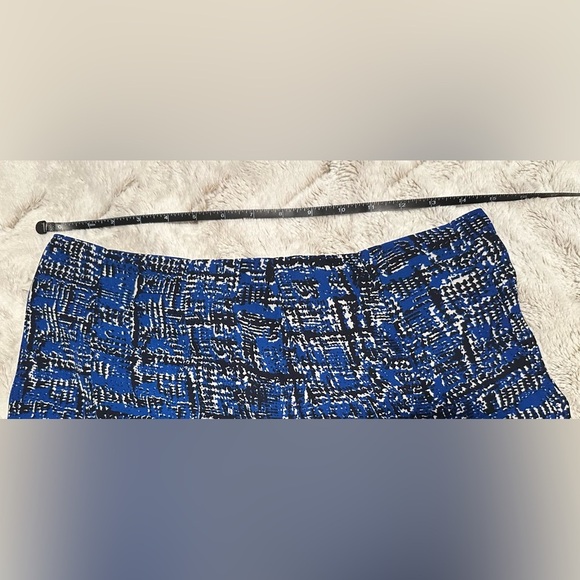 Banana Republic Patterned A-line Pleated Skirt - Picture 3 of 9